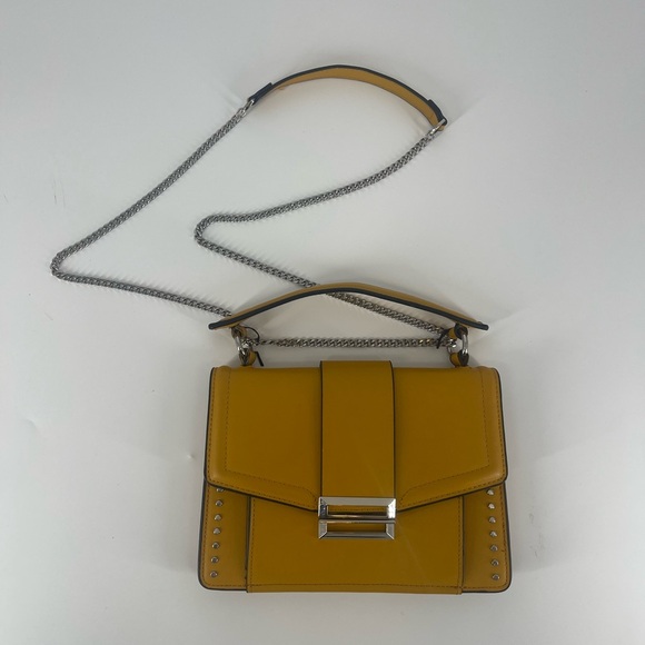 Topshop Yellow Crossbody Bag (PA3#1) - Picture 2 of 14